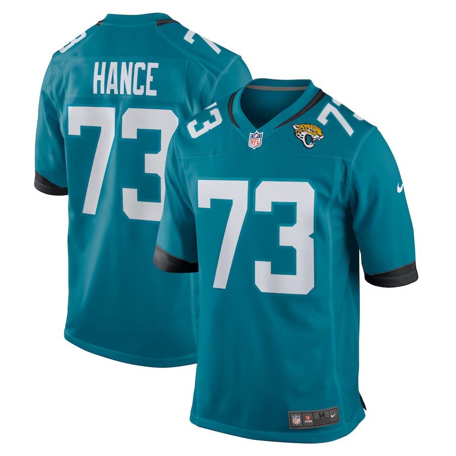 Men Jacksonville Jaguars #73 Blake Hance Nike Teal Home Game Player NFL Jersey->jacksonville jaguars->NFL Jersey